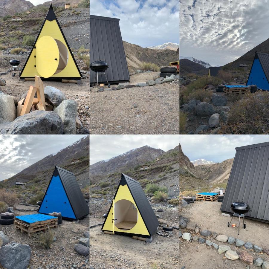 ホテル Glamping Roots Del Yeso Los Chacayes エクステリア 写真