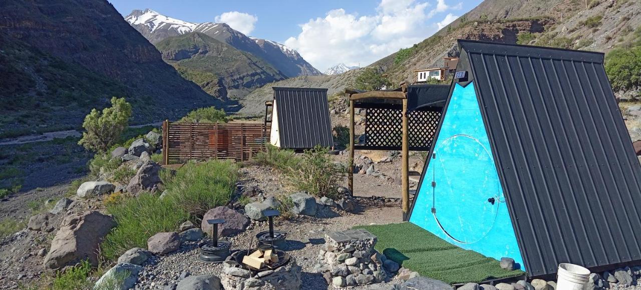 ホテル Glamping Roots Del Yeso Los Chacayes エクステリア 写真